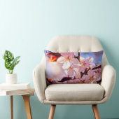 桜スタイリッシュの花 ランバークッション (椅子)