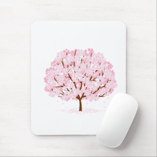桜ツリーのフル開花-エレガント春デザイン» マウスパッド