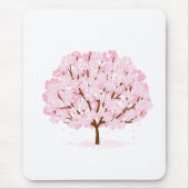 桜ツリーのフル開花-エレガント春デザイン» マウスパッド (正面)