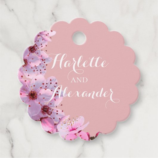 桜テーマ フェイバータグ (正面)