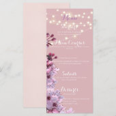 桜テーマ メニュー (正面/裏面)