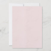 桜テーマ 招待状 (裏面)