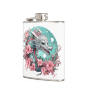 桜ドラゴン フラスク (左)