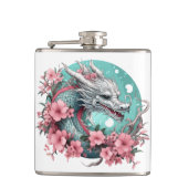 桜ドラゴン フラスク (正面)