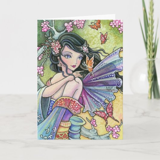 桜ナイト – カ空白のード カード (正面)