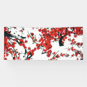 桜バナー 横断幕 (横)