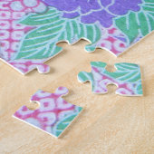 桜パターンジグ日本のソーパズル ジグソーパズル (側面)