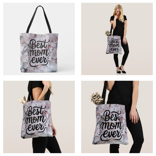 桜ピエレガントックお母さん永遠の母の日 トートバッグ