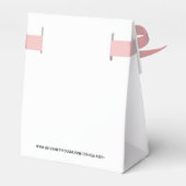 桜ピンク乳がん資金調達者QRコード フェイバーボックス (裏面サイド)