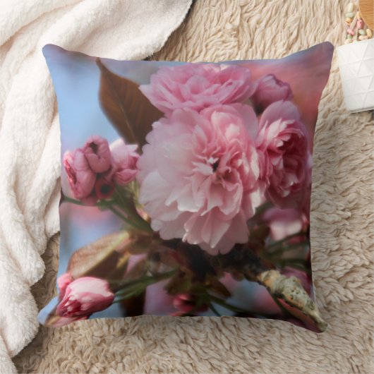 桜ピンク クッション (ブランケット)