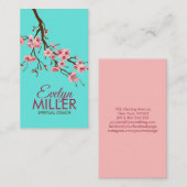 桜ブランチ – さくらんぼブロッサム 名刺 (正面/裏面)