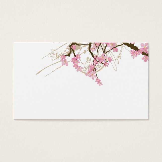 桜プロファイルカード (正面)