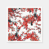 桜ペーパーナプキン スタンダードカクテルナプキン (正面)