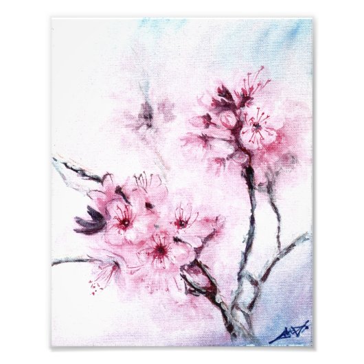 桜ミニ フォトプリント            (正面)