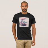 桜ロードに昇る太陽のささやき Tシャツ (正面フル)