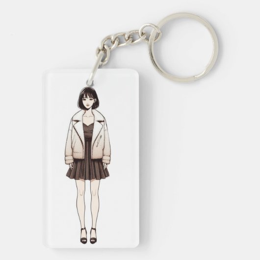 桜井 美月櫻井みずき キーホルダー (裏面)