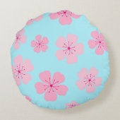 桜円枕 ラウンドクッション (裏面)