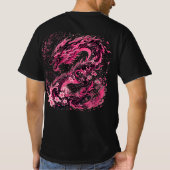 桜円相紋章 Tシャツ (裏面)