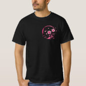 桜円相紋章 Tシャツ (正面)