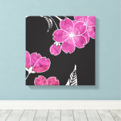 桜収集 キャンバスプリント (インサイチュ (ウッドフロア))