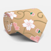 桜唐草 ネクタイ (ロール)