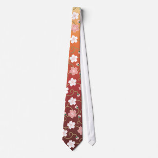桜唐草 ネクタイ