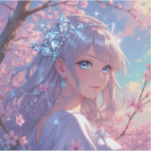 桜姫 シール (正面)