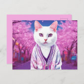 桜子猫 シーズンポストカード (正面/裏面)