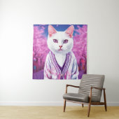 桜子猫 タペストリー (インサイチュ)