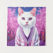 桜子猫 タペストリー (正面)