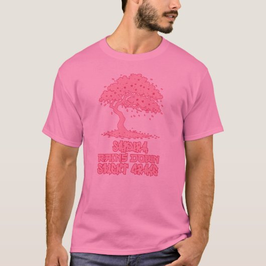 桜寿司ブルームデザイン Tシャツ (正面)