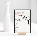 桜山 カジュアル縁どv2結婚s テーブルナンバー<br><div class="desc">この桜山 縁どカジュアル結婚の表のカードはミニマカジュアルリストに最適。このデザインは、さくらんぼの花と桜の木、水彩山シンプルと、春、夏、秋、または冬の中で結婚あなたの特別な作るために書を備えている。この感じデザインに関しは、お気軽にお問い合わせください。</div>