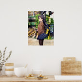 桜島マイバニーガール先輩 ポスター (キッチン)