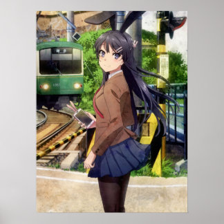 桜島マイバニーガール先輩 ポスター