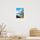 桜島山日本旅行記 ポスター (キッチン)