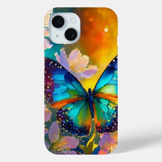 桜幻想日の出蝶 Case-Mate iPhoneケース (裏面)