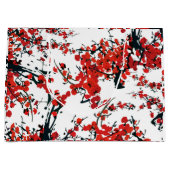 桜抱き枕 ラージペーパーバッグ (正面)