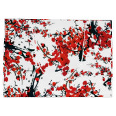 桜抱き枕 ラージペーパーバッグ (裏面)