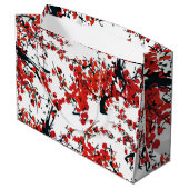 桜抱き枕 ラージペーパーバッグ (裏面アングル)