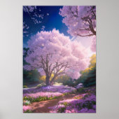 桜放射 ポスター (正面)