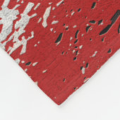 桜日本さくらんぼ花アジアフローラ フリースブランケット (角)