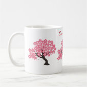 桜日本のさくらんぼフラズサンダー_コーブ コーヒーマグカップ (左)