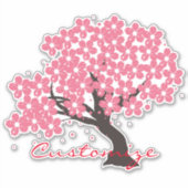 桜日本のさくらんぼフラズサンダー_コーブ シール (正面)