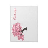 桜日本のさくらんぼフラズサンダー_コーブ ノートパッド (回転)