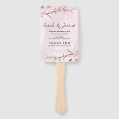 桜日本のさくらんぼブロッサムアジア ハンドファン (正面)