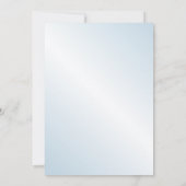 桜日本のさくらんぼブロッサム婚約パーティ 招待状 (裏面)