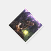 桜期 スタンダードカクテルナプキン (角)