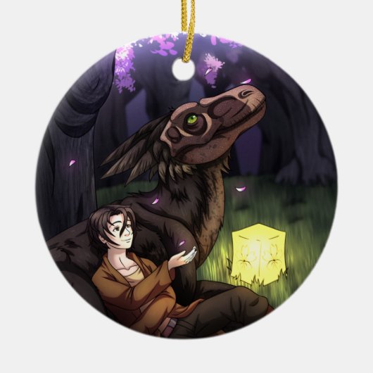 桜期 セラミックオーナメント (正面)