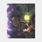 桜期 フリースブランケット (正面)