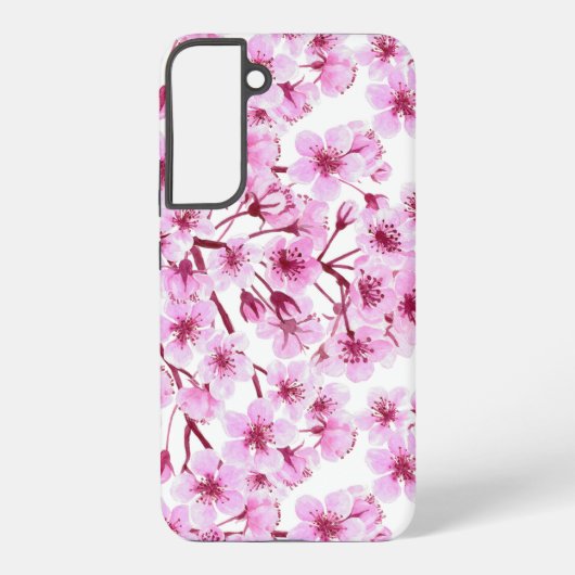 桜模様 SAMSUNG GALAXYケース (裏面)